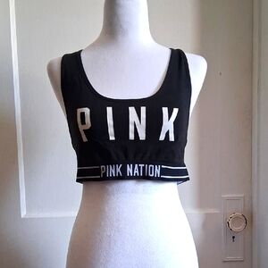 PINK Black Sports Bra